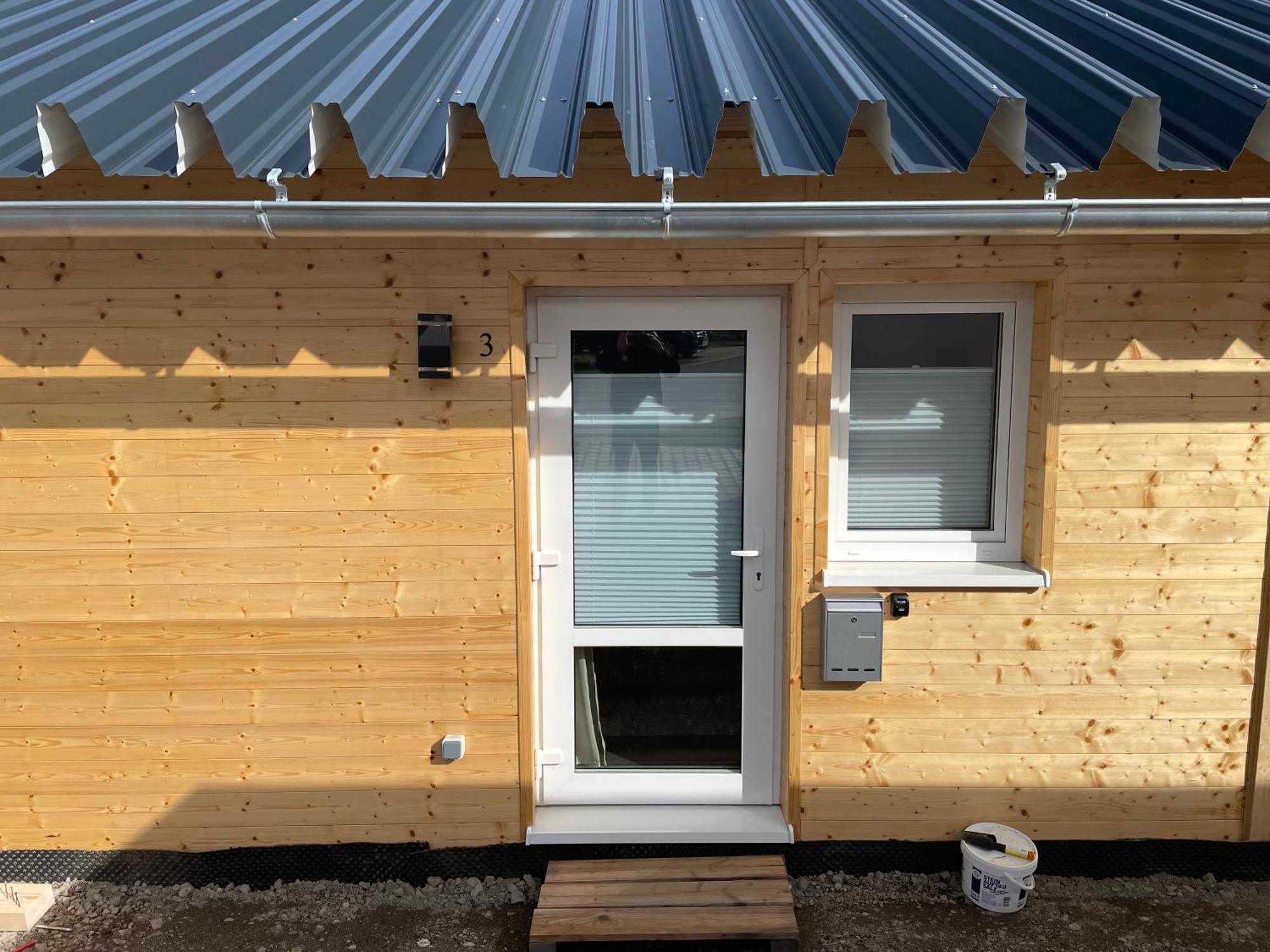Tinyhaus #4 Huelben - Ortsrand - Kostenlose Parkplaetze Hulben المظهر الخارجي الصورة
