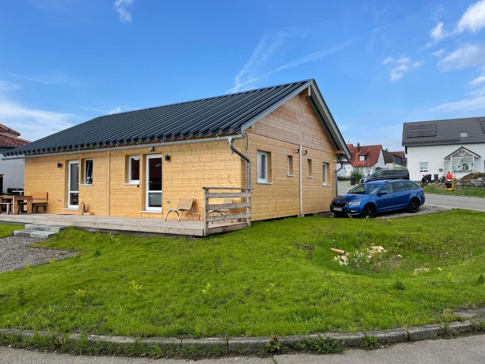 Tinyhaus #4 Huelben - Ortsrand - Kostenlose Parkplaetze Hulben المظهر الخارجي الصورة